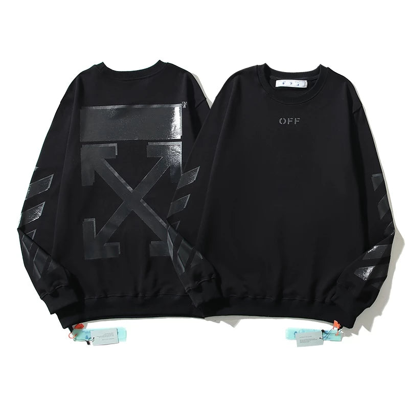 OFF-WHITE BLACK SWEATER