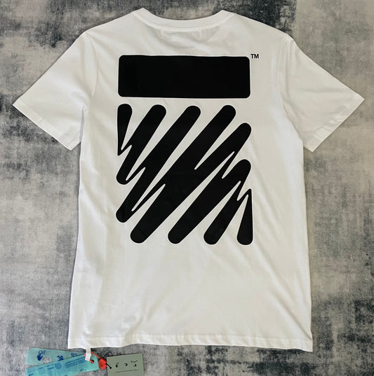 OFF-WHITE DIAGONAL WAVES TEE - VICE