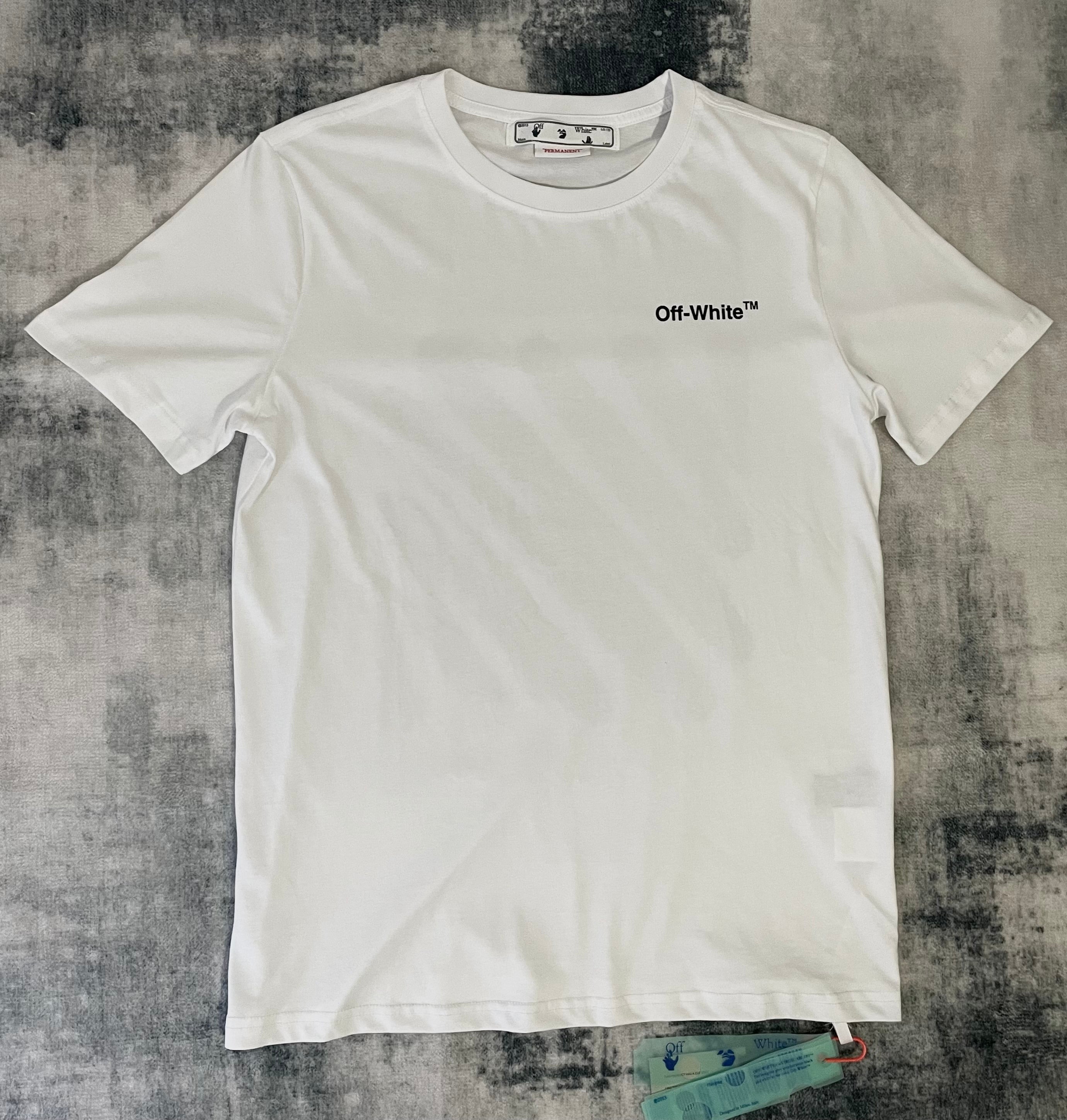 OFF-WHITE DIAGONAL WAVES TEE - VICE