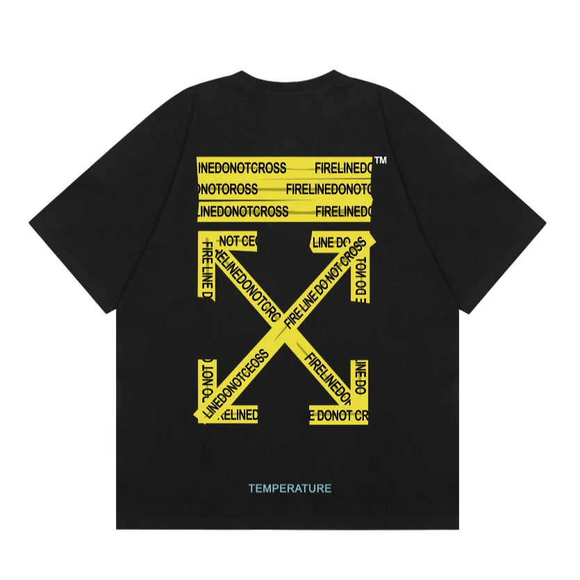 OFF-WHITE FIRELINE TEE - VICE
