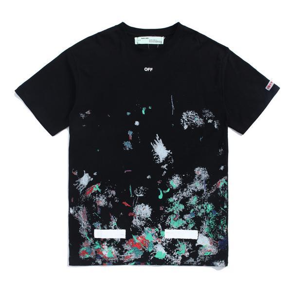 OFF-WHITE GALAXY BRUSHED TEE - VICE