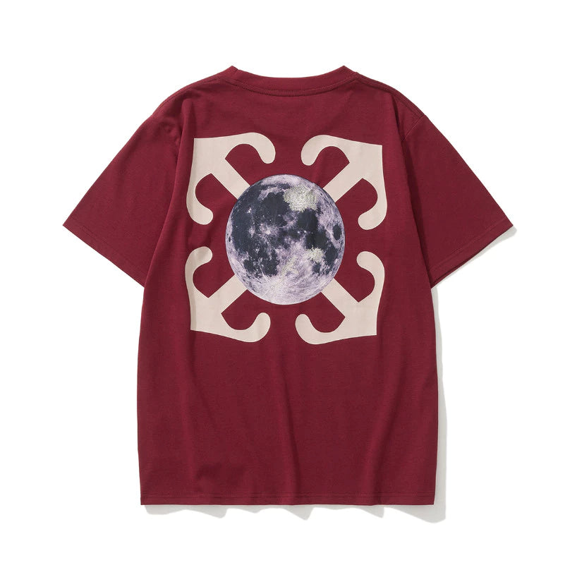 OFF-WHITE MOON TEE