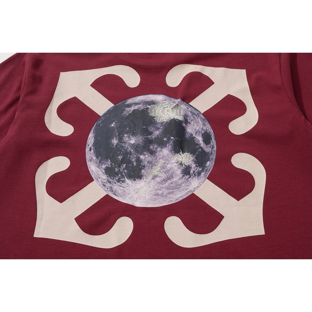 OFF-WHITE MOON TEE