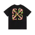 OFF-WHITE PLANT TEE