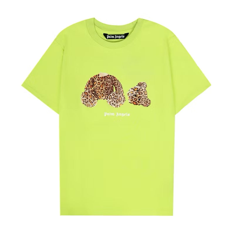 PALM ANGELS BEAR LEOPARD TEE