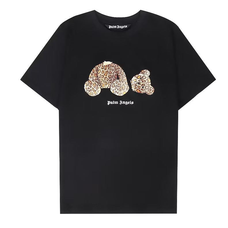 PALM ANGELS BEAR LEOPARD TEE