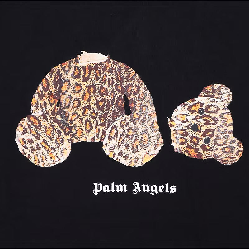 PALM ANGELS BEAR LEOPARD TEE