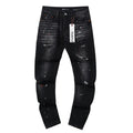 PANTALÓN PURPLE JEANS NEGRO SLIM FIT