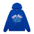 SP5DER BLUE HOODIE