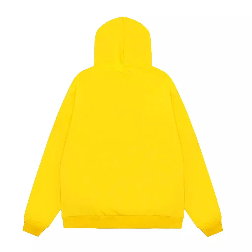 SP5DER YELLOW HOODIE