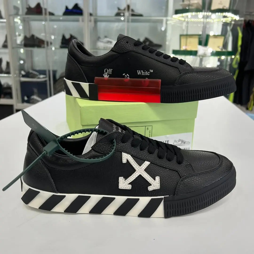 OFF-WHITE LOW VULCANIZED ZEBRA VICE