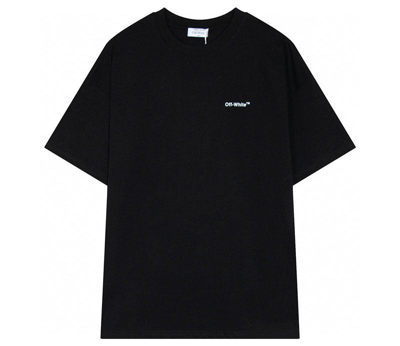 OFF-WHITE DIAGONAL TAB TEE