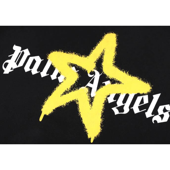 PALM ANGELS STAR SPRAYED HOODIE - VICE