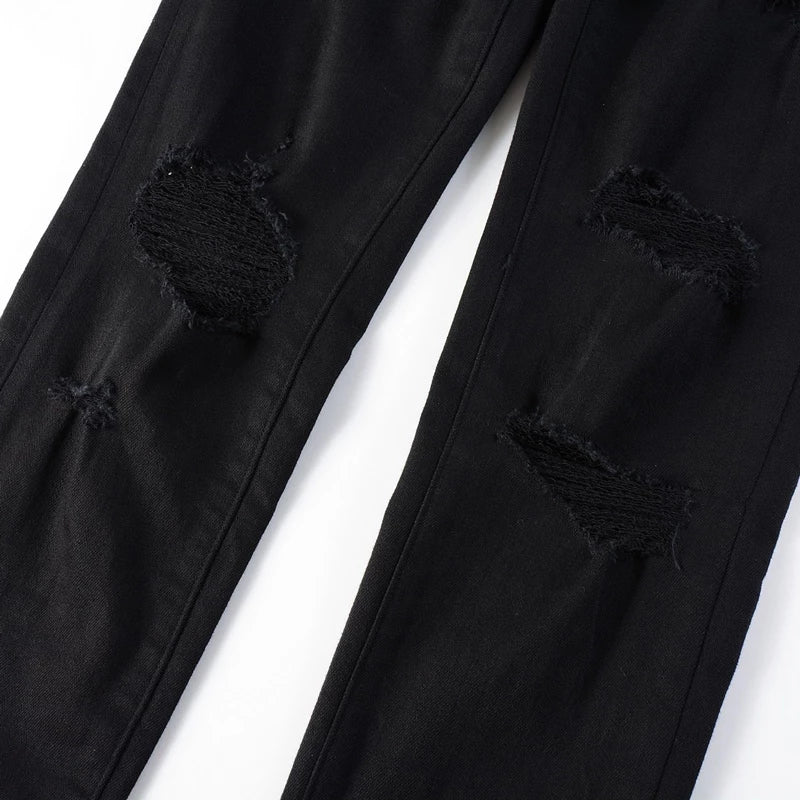 PURPLE JEANS BLACK SLIM FIT - VICE