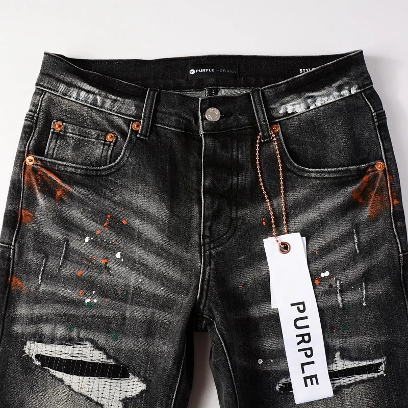 PURPLE JEANS GRAY SLIM FIT - VICE