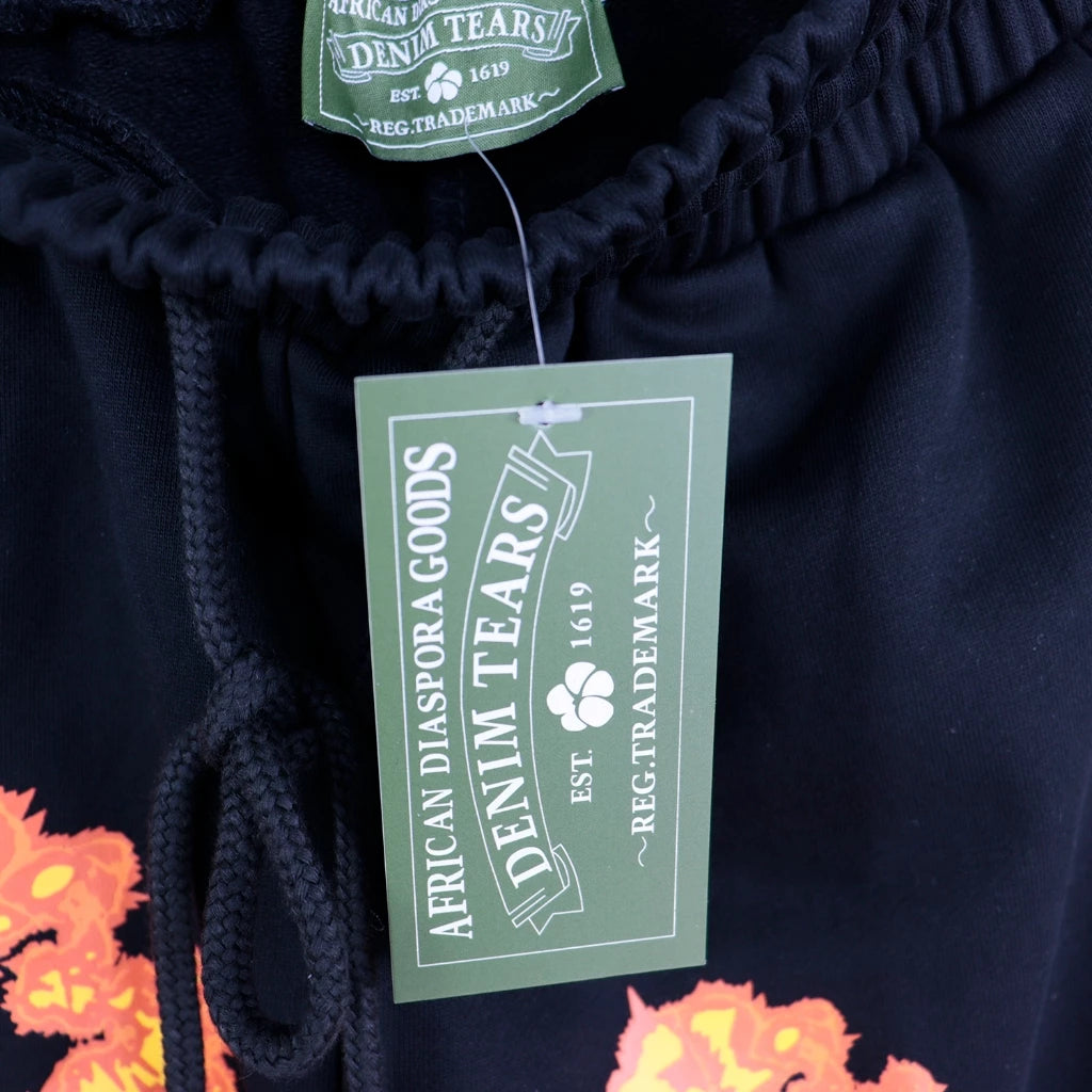 DENIM X OFFSET WREATH HOODIE - VICE