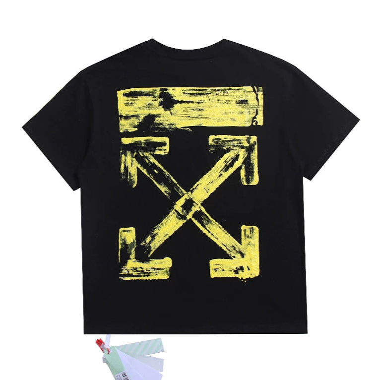 OFF-WHITE YELLOW BLACK TEE My Store