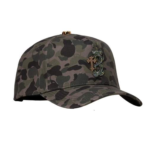 GORRA BARBAS HATS B-CROSS CAMO