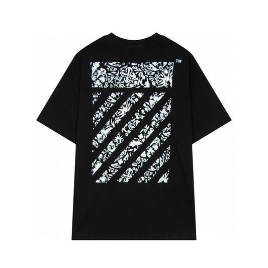 OFF-WHITE DIAGONAL TAB TEE