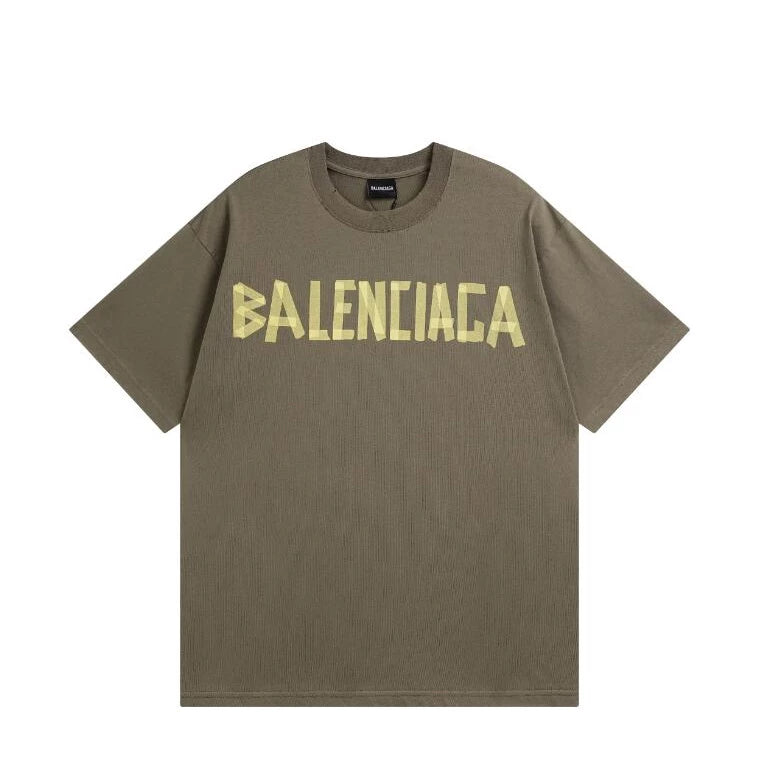 BALENCIAGA BROWN MOCHA TYPE TEE