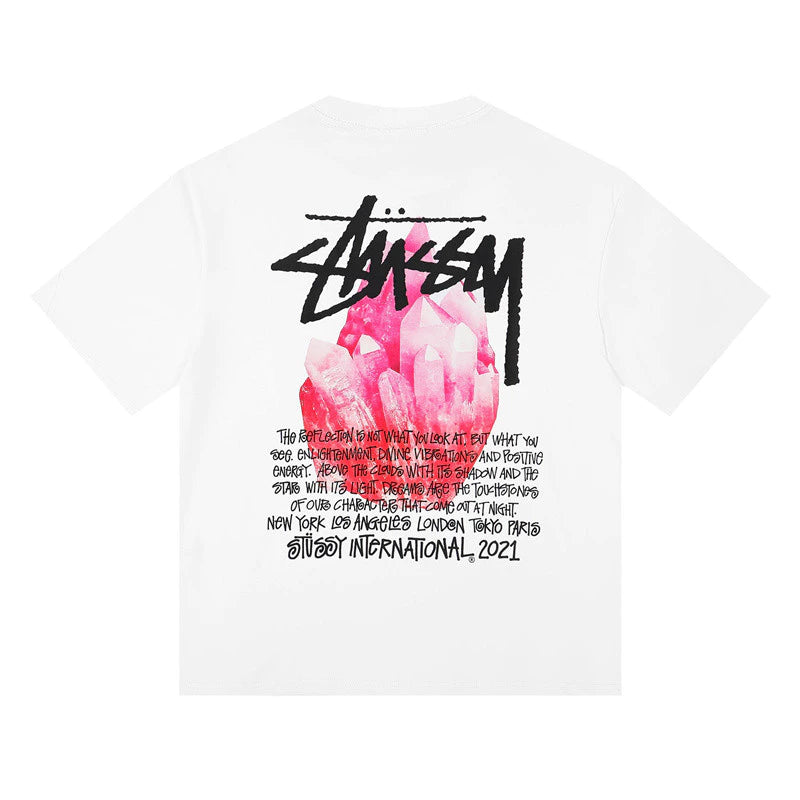 STUSSY CRYSTAL TEE