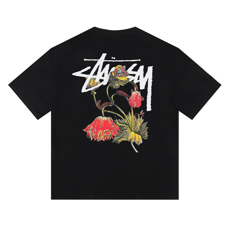 STUSSY FLOWER TEE