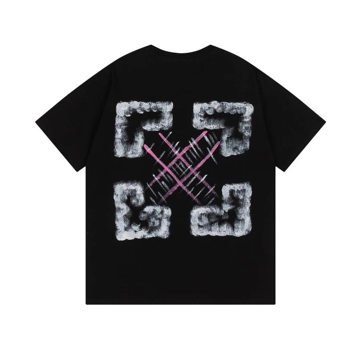 OFF-WHITE SMOKED TEE