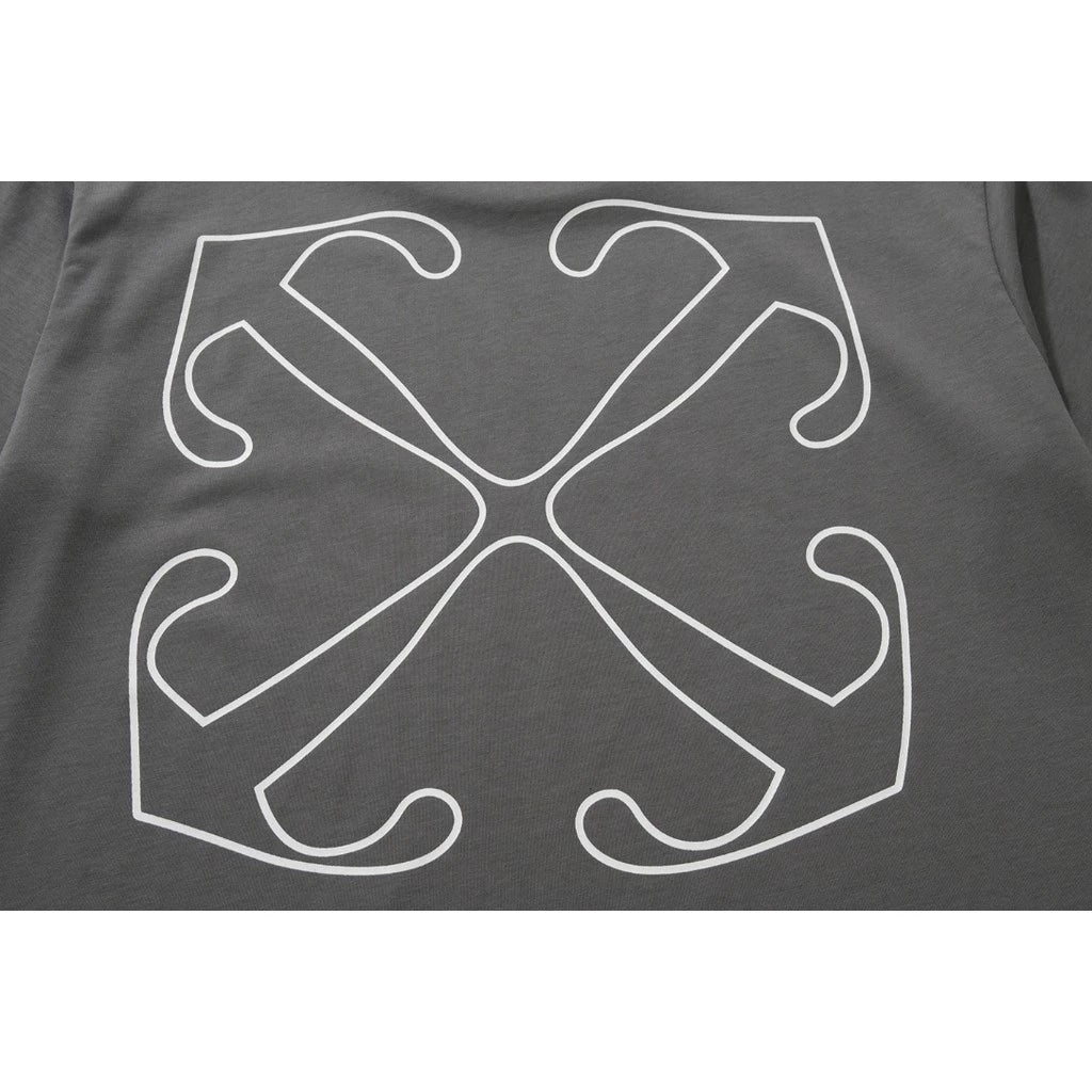 OFF-WHITE GRAY TEE - VICE