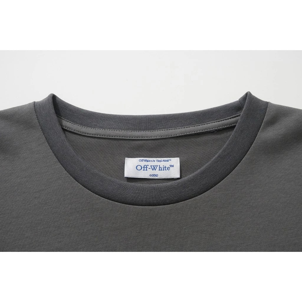 OFF-WHITE GRAY TEE - VICE
