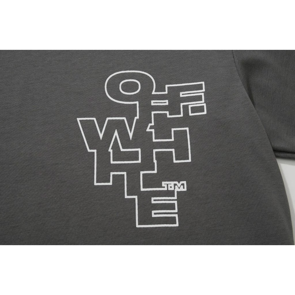 OFF-WHITE GRAY TEE - VICE