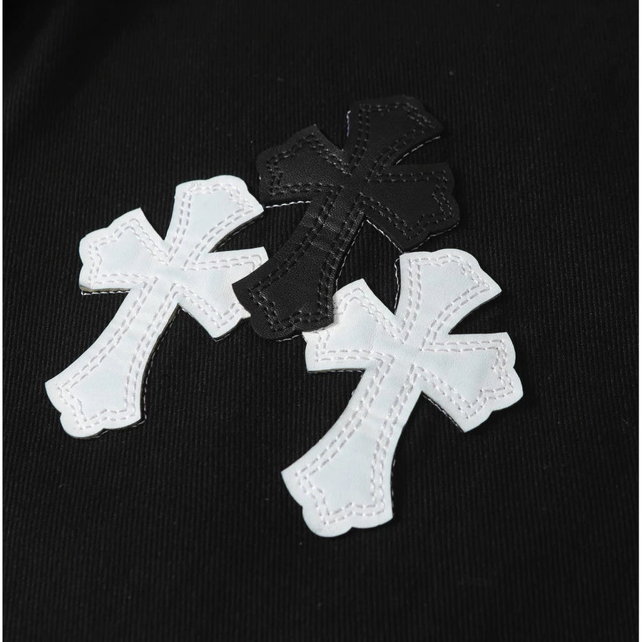 PANTALON CHROME HEARTS BLACK CROSS